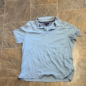 Banana Republic Sky Blue Polo Shirt